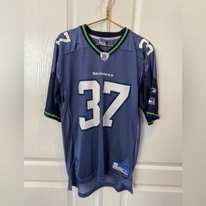NFL REEBOK Seattle Seahawks Alexander 37 On Field Jersey M